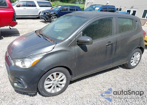 2017 Chevrolet Spark 1Lt Cvt из США, поврежденный, VIN KL8CD6SA3HC737836